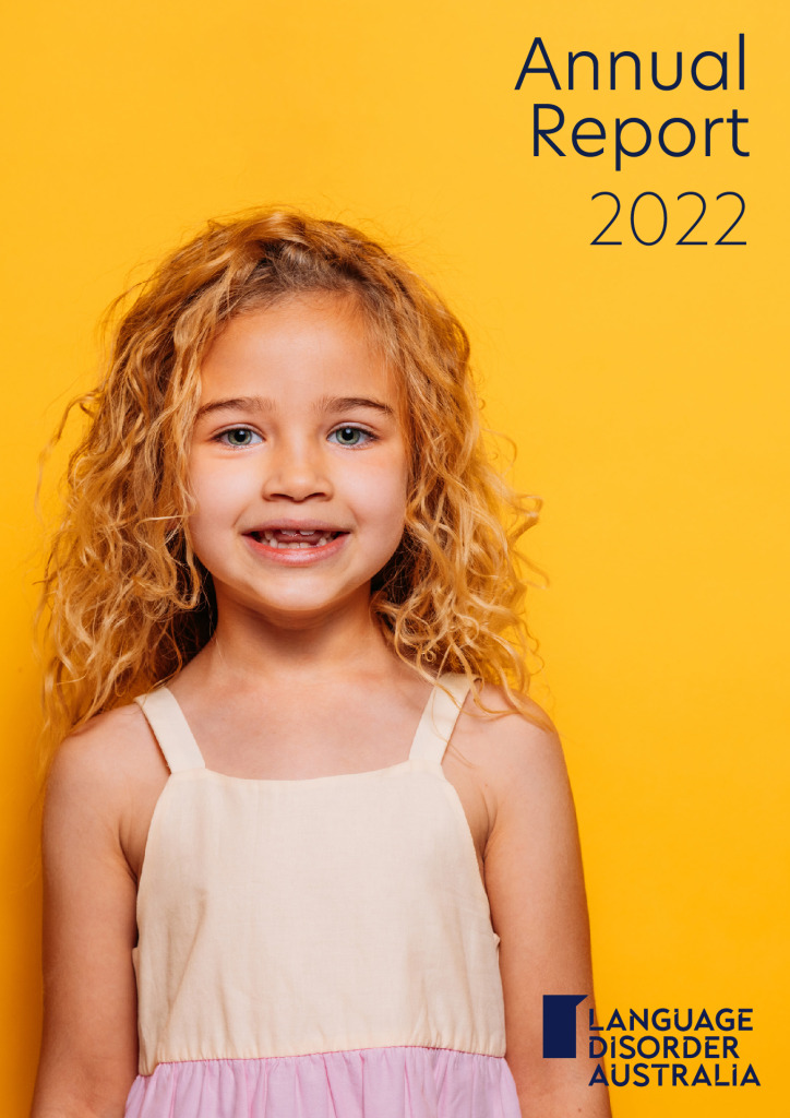 Language Disorder Australia Annual Report 2022