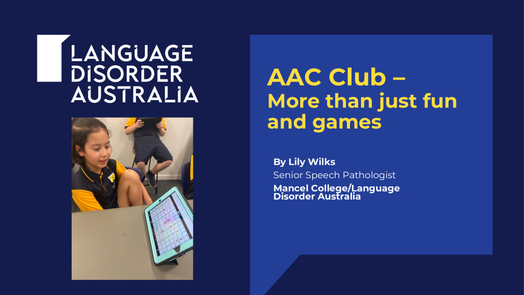 AAC Club – More than just fun and games